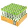 Garden Lamp on the Solar Battery "Green Trapezius", 4.5 × 30 × 4.5 cm, 1 LED, white glow