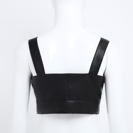Portup - an bodice on the buttons, the color is black-4