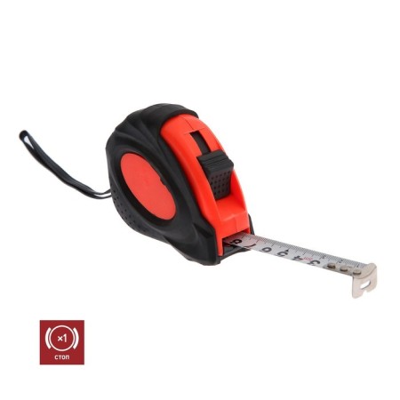Roulette scrap, rubberized case, 5 m x 19 mm-2