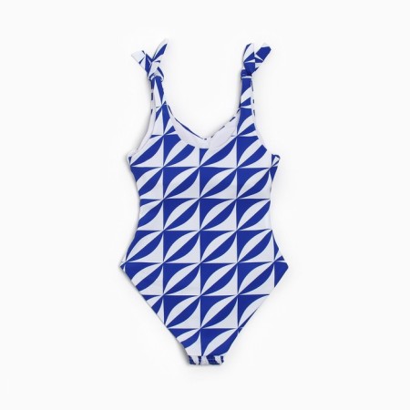 Women's swimsuit Minaku with print, size 50-6