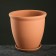 Flower Terra pot No. 3 1.9 l, terracott