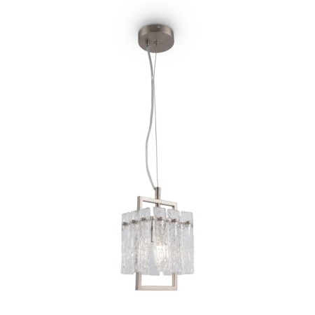 Suspended lamp 40W, 1HE14, 2.6x1.5x1.5 cm, nickel