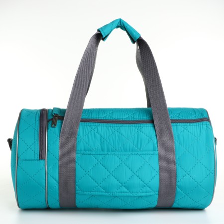 Sports bag with lightning, 2 outer pockets, long belt, blue color-1