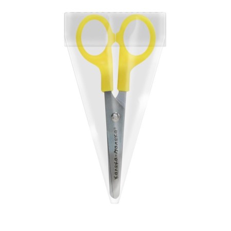 Baby scissors 11.5 cm "Kalyak-Malyak", classic, with rounded blades-2