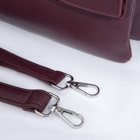 Bag-mixer on lightning, burgundy color-5