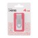 Flashka Mirex Swivl White, 4 GB, USB2.0, Thu up to 25 MB/s, PBU up to 15 MB/s, white