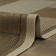 Rectangular carpet "Sisal decor", size 50x80 cm