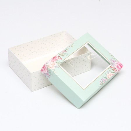 The box is folding, with the Spring View window 21 x 15 x 7 cm-4