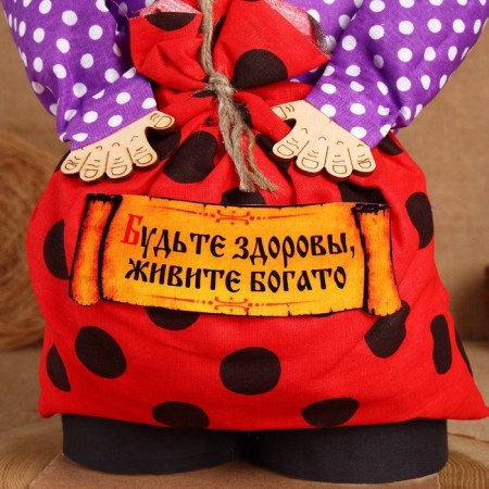 Domova Ivanovich "Be healthy, live rich", with a bag, 40 x 24 cm, mix-3