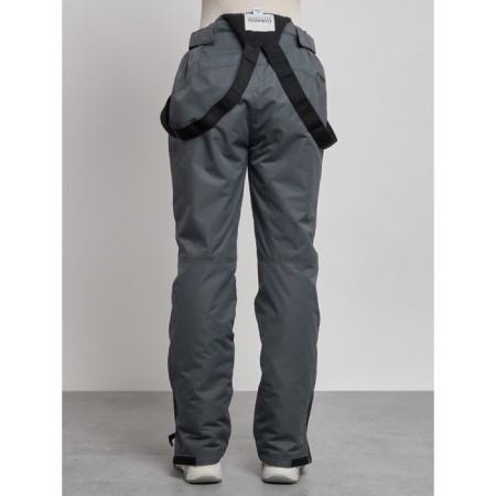 Semi -combinezone Ski Drapeted Women's, size 44, color gray color-3