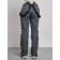 Semi -combinezone Ski Drapeted Women's, size 44, color gray color