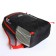 Tourist backpack 25l, folding, waterproof, with lightning, 4 pockets, black color