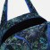 Road bag with lightning, green/blue color