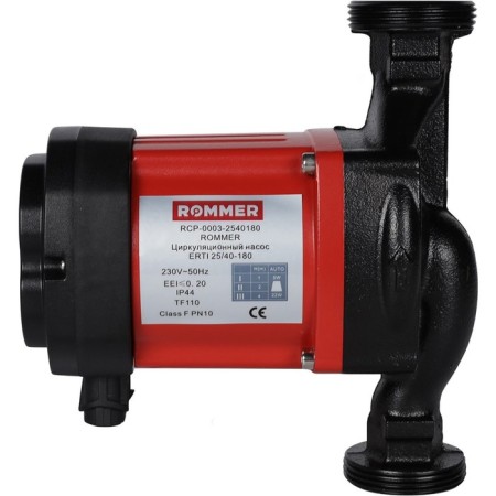 Circulation pump Rommer Erti 25/40-180, 22 W, pressure 4 m, 2.6 l/min, nuts, heat insulator-2