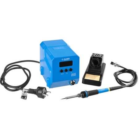 Solder station bison 55336, digital, ceramic heater, range 50-480 ° C, 60 W-6