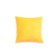 Branded pillow, 40x40 cm, yellow color