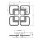 Ceiling lamp Samia LEDX160W
