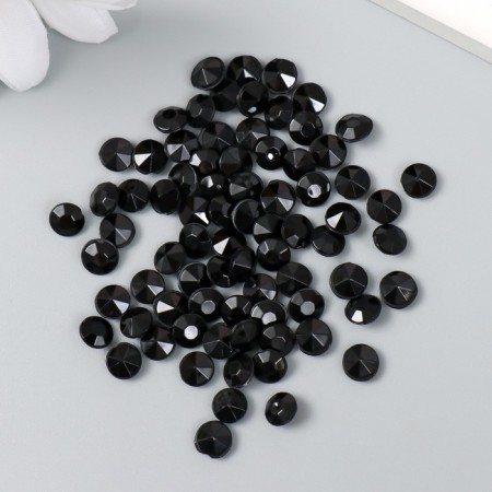Decor for creativity in the bottle "Rhuba. Midnight" set 250 pcs d = 0.6 cm 4x3x3 cm-3
