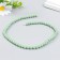 Beads for aromatherapy with the hole "Round. Light green" d = 0.6 cm set of 60 pcs +-5
