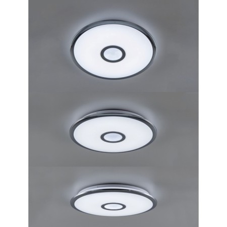 Smart Citilux lamp CL703A40G, 46.5x46.5x7.5 cm, 1x40W, LED, Gray color.-11