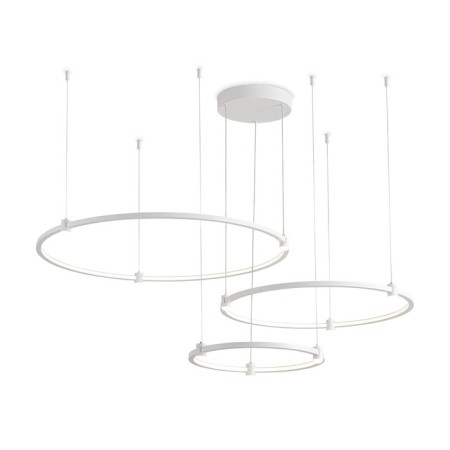 LED LED suspension Ambrella Light, Linetech, FL5533, LED, 90 W, 7200LUM, 3000-6400K, white color