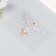 Stick plastic rhinestones "Decoration. Flight" mix 15x12 cm