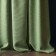 Set of curtains "Jerry", size 200 x 270 cm - 2 pcs, grab - 2 pcs cm, green color