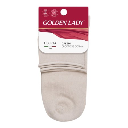 Women's socks Golden Lady Liberta, size 39-41, color Beige