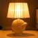 The table lamp "Novel" E14 40W is white 28x40 cm Risalux