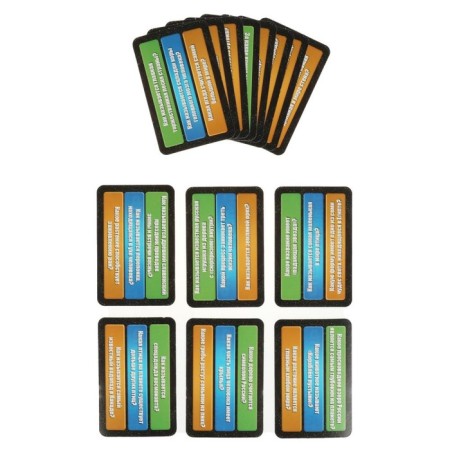 Board game "Who? What? How? Why? ", 2-4 players, 10+-3