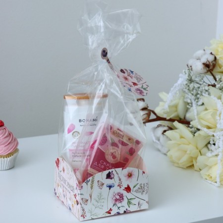Gift package with a box, packaging, "inspire", 12 x 12 x 40 cm-5