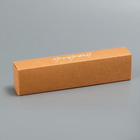 Box for sweets, confectionery packaging, 5 cells, "craft", 5 x 21 x 3.3 cm-1
