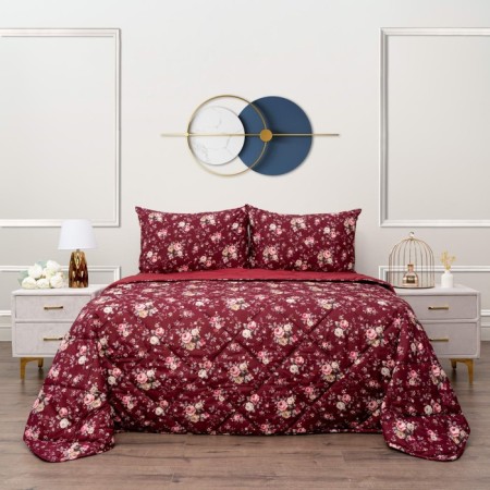 A set with a blanket duet Sofi de Marko "Massimo", size 230x250 cm, 150x220 cm - 2 pcs, 50x70 cm - 2 pcs