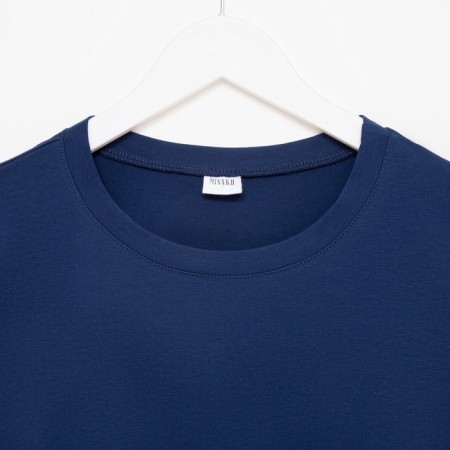 Men's T-shirt Minaku Regular Fit: Blue color, rr 54-7