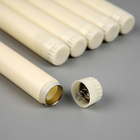 LED candle wax "classics", 2x16.5 cm, AAAX2 (not in the set), set 6 pcs, t/white 105118-2