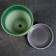 Flower pot "Moire" Green Budo No. 2, 1.3l