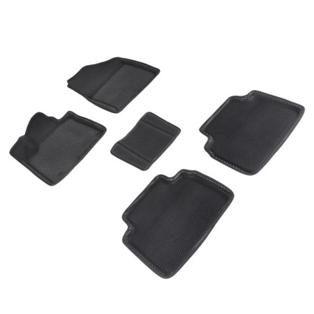 Rugs EVA 3D "SOME" in the salon for Hyundai Tucson IV (Dl. Base) 2021-n.