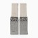 Women's hetras from Mongolian wool, white color