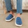 Male slippers, size 42-43, blue color