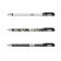 Gel pen Erichkrause Magic Sky Stick, node 0.38 mm, flu, black