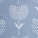 Bedding Ethel euros “Tulips” (view 2) 200*217 cm, 220*240 cm, 70*70 cm - 2 pcs