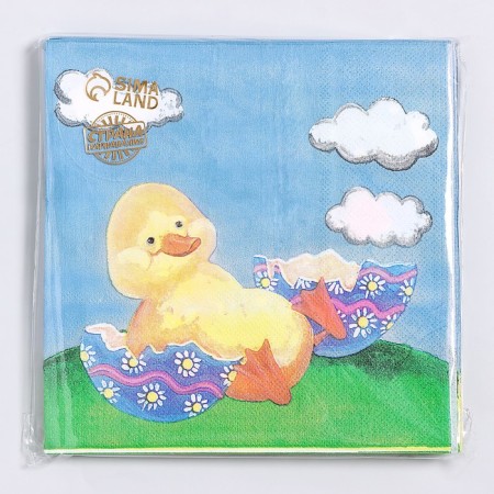 Paper Napkins "Tick", 33x33 cm, set 20 pcs-3