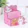 Gift set "School graduate!" organizer, mug, pink, bunny