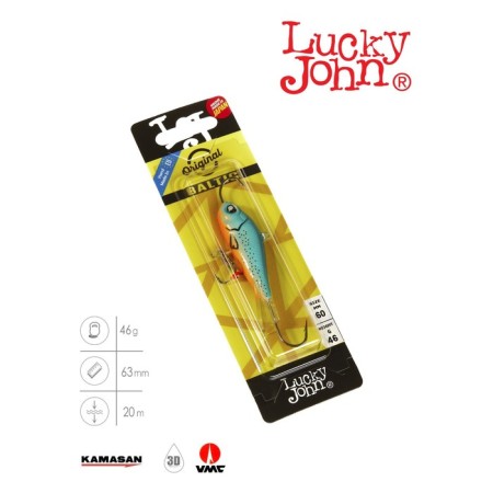 Balancir Lucky John Baltic 6 + tee, 6 cm, color 53 blister-2