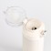 Thermos, 400 ml, Simple "Master K", retains heat 8 hours, 20.5 x 6.3 cm, white