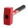 Sledgehammer scrap, metal rubberized handle, 1 kg
