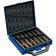 Set of drill on metal bison, p6m5k5, cylindrical shank, 1-10 mm, 99 pcs, class A, case 96004