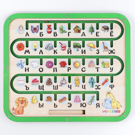 Board game "Labyrinth. Alphabet"-2
