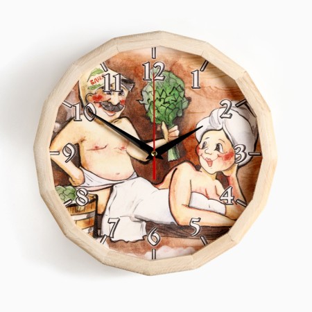 Bath watches "No. 6" with a pattern-2