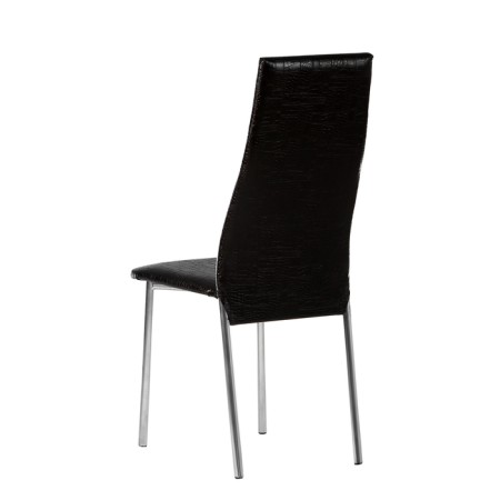 Silver/chocolate reptile chair-2